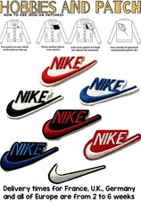patch nike sport brand logo badge iron on sew toppa termoadesiva baffo écusson