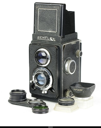 Fotocamera tlr 6x6 obiettivo - 6x6,