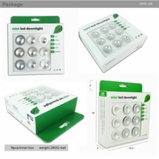 9 Mini Faretto 24v Incasso cob