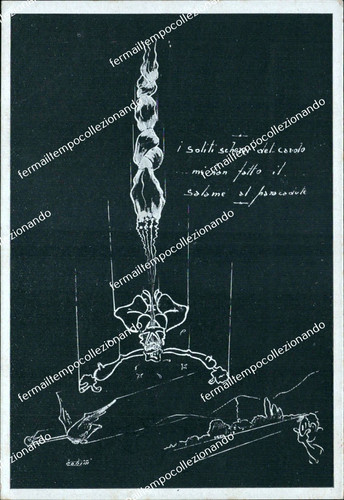 Cl494 rara cartolina - cartolina, militare