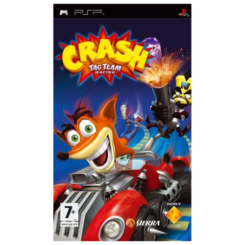 Crash tag team racing psp - racing, (sp)