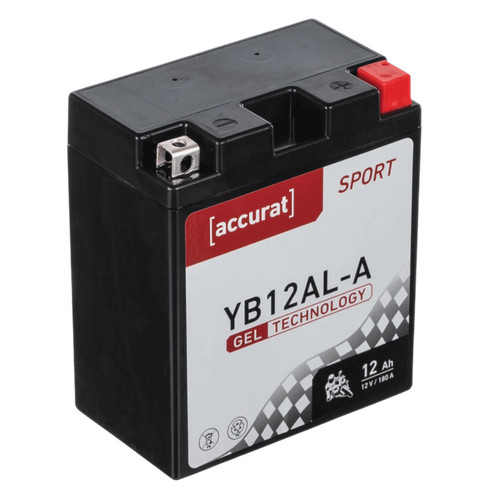 Batteria moto yb12al - gel, 12v