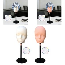 Teste di manichino calve