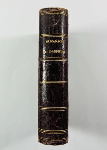 Almanach dauphiné 1789 - almanach,