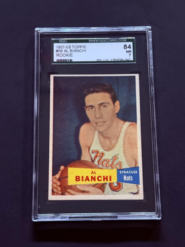 1957 topps bianchi - topps, al