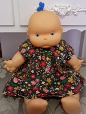 Peluche pupazzo bambola vintage Famosa 29 cm