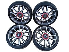 52009434 4 CERCHI IN LEGA DIAMANTATI FIAT 500 595 695 ABARTH 205/40/R17 17 POLLI
