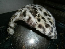 cappellino di pelliccia maculata degli anni '50 ,originale