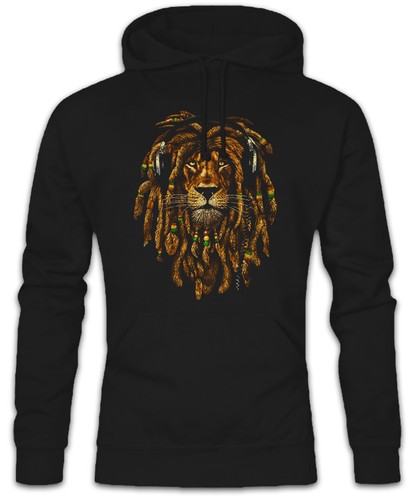 Felpa con cappuccio - , rastafari