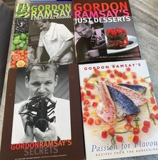 4 x GORDON RAMSAY Cookery