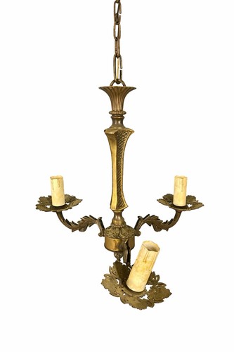 Lampadario ottone luci anni - 3,