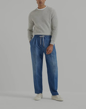 Jeans Chambray denim nuovo con