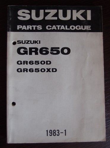 Suzuki gr650 1983 parts - gr650,