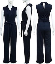 Tuta donna elegante scollo a V