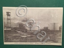 Cartolina Az. Generale Italiana Petroli - Deposito Costiero Di Napoli - 1910 ca.