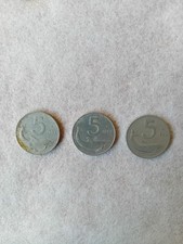 MONETE DA 5 LIRE 1952-53-54