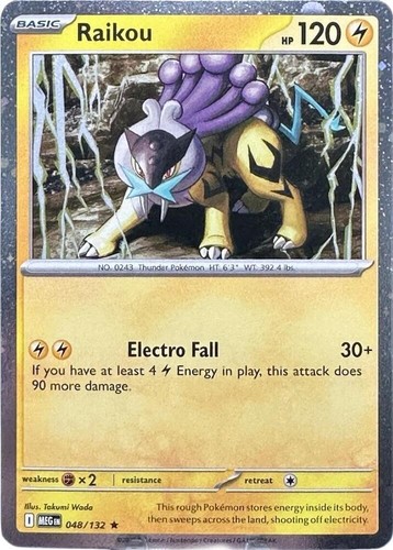 Raikou 048 132 pokemon - -,