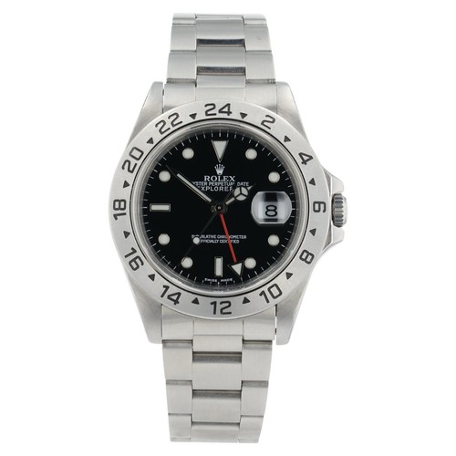 Rolex explorer black dial - explorer, ii