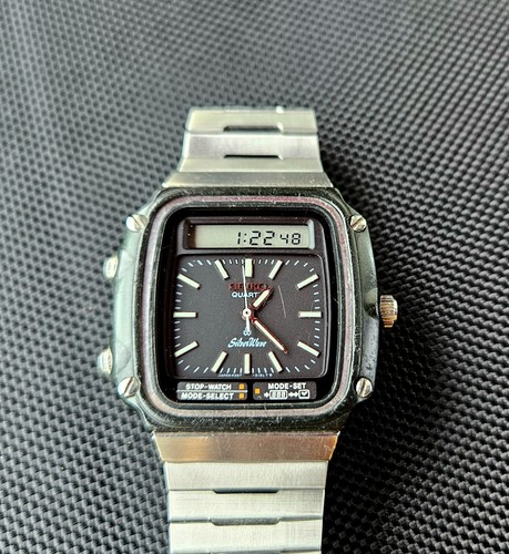 Seiko james bond silver wave - seiko,