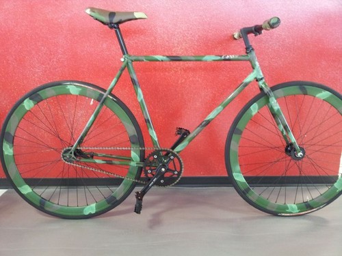 Bici fixed militare camo - fixed,