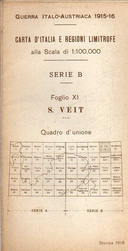 Mappa guerra italo austriaca - guerra, italo-austriaca