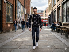 Felpa BOY London All-over con
