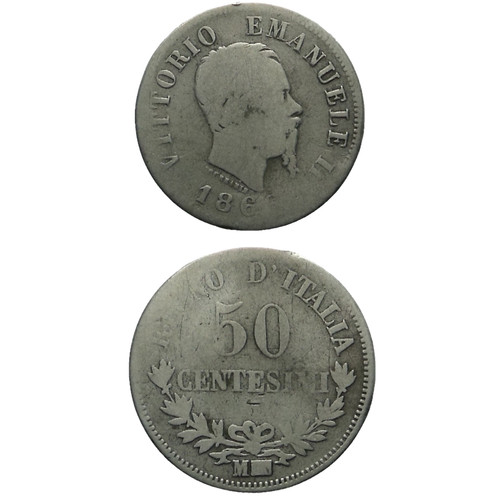 Centesimi 1866 milano - 50,