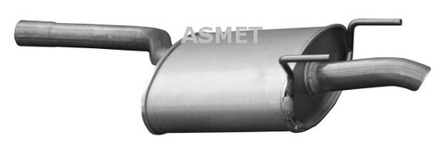 Asmet silenziatore finale - silenziatore,