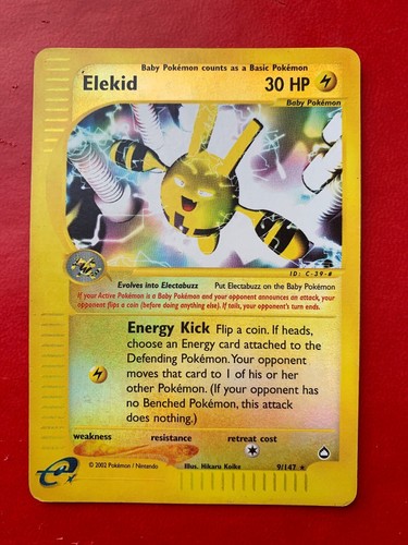 Lotto carte pokemon elekid - lotto,