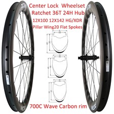 Set ruote bici da strada 700C