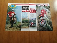 1978 MOTO ANCILLOTTI  CH125 CROSS PROVA SU STRADA CARATTERISTICHE MOTORE VINTAGE