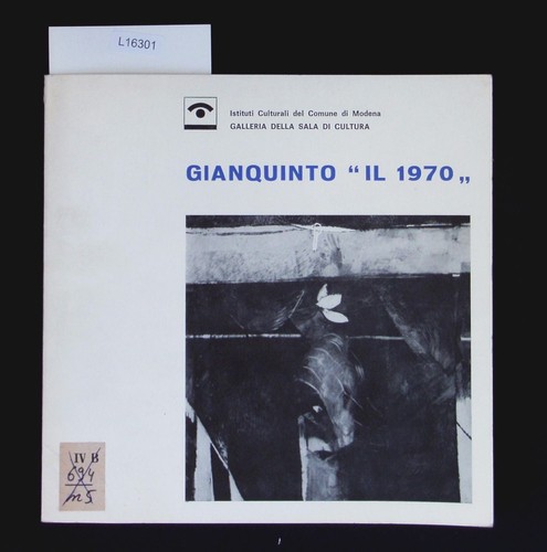 Gianquinto 1970 - gianquinto, 1970.'