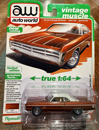 Auto world vintage muscle 1971 - auto,