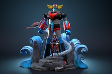 Actarus & Goldrake Diorama