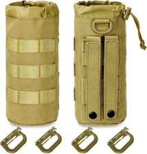 2Pcs Borsa per Borraccia Molle