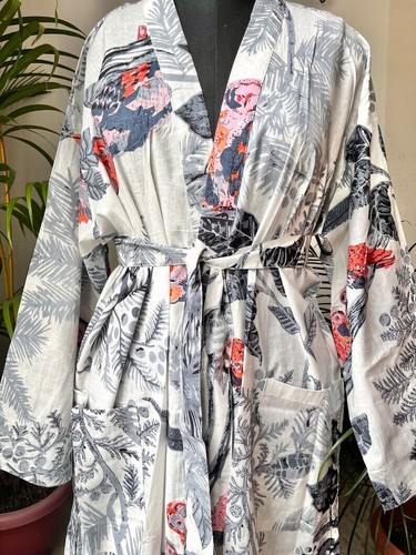Accappatoio kimono lungo - , in
