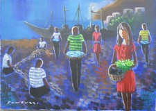FANTUZZI  olio su tela 50x70