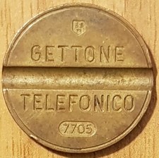 Italia gettone telefonico dal