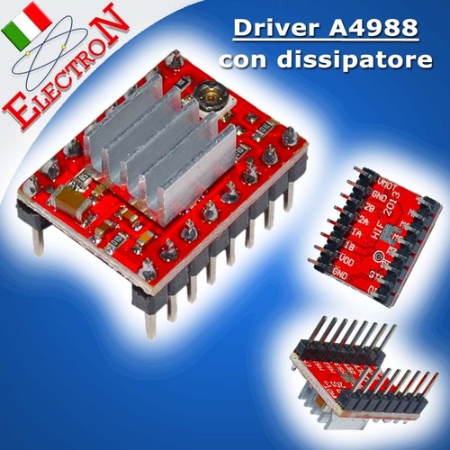 Driver a4988 motori passo - motori,