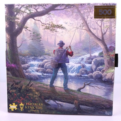 Puzzle vintage thomas kinkade - puzzle,