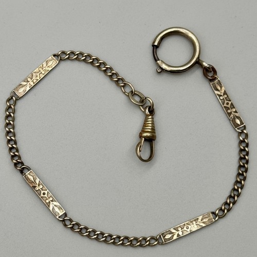 Catena orologio tasca alpacca