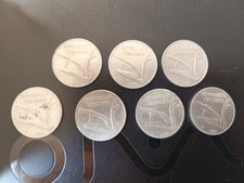 N. 7 moneta 10 lire spiga 1954 RARA Tutte Quelle In Foto 