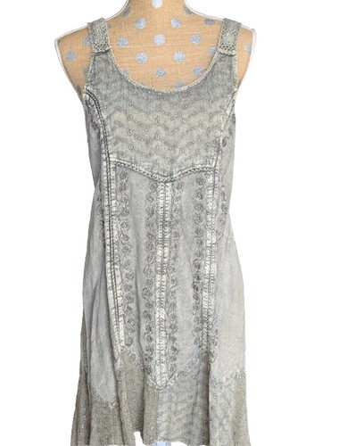 Abito slip orlo - , pizzo