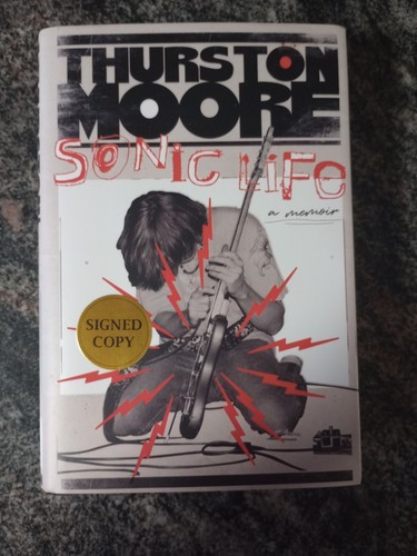 Signed thurston moore sonic - thurston,