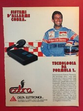 (C14) COBRA SISTEMI D'ALLARME IVAN CAPELLI Pubblicità Advertising Ads Werbung