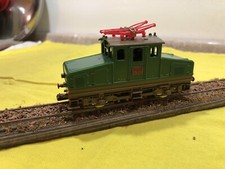 LIMA LOCOMOTIVA DA MANOVRA ELETTRICA FS NELLA LIVREA CASTANO ISABELLA  SCALA HO