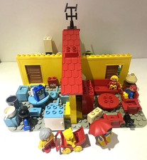 99% COMPLETO Duplo Lego VINTAGE CASA DI FAMIGLIA SET CASA 2770 1986 BJ53