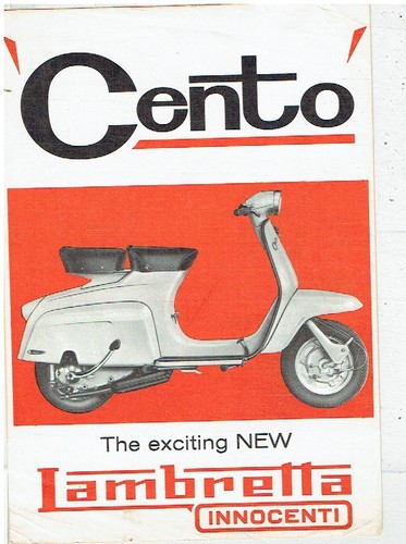 Lambretta 100cc cento scooter - cento,