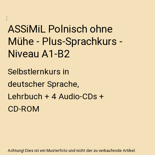 Assimil polnisch ohne mühe - polnisch,