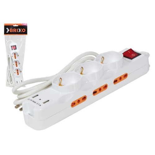 Multipresa brixo posti con - 9,